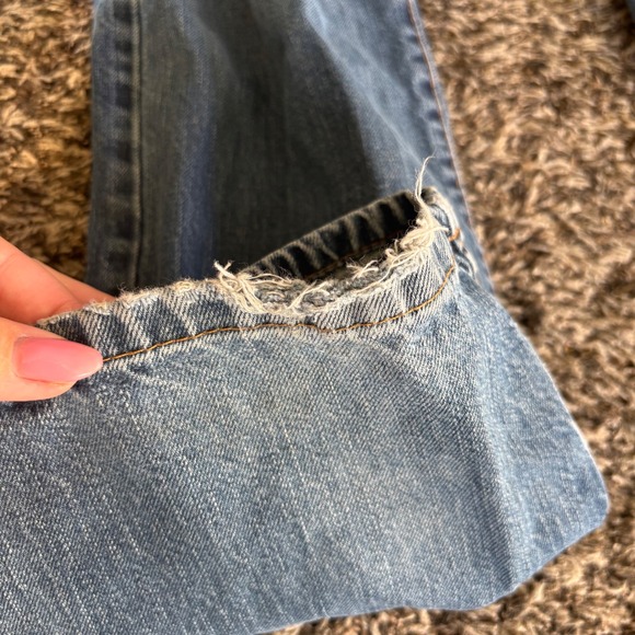 Calvin Klein Y2K 90's Jeans Relaxed Straight Easy Fit Denim Women's Size 30 - Picture 7 of 7